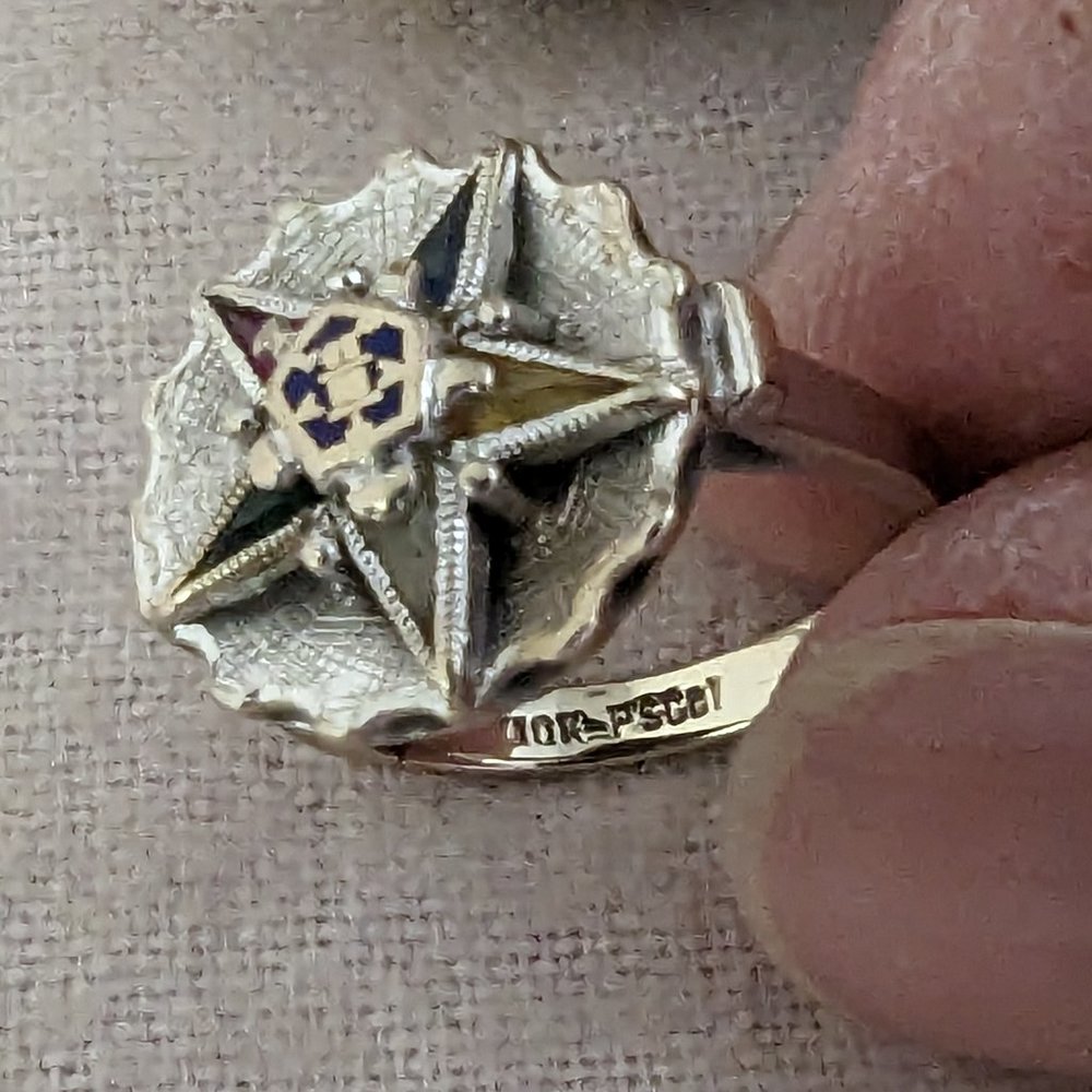 Easter Star ring